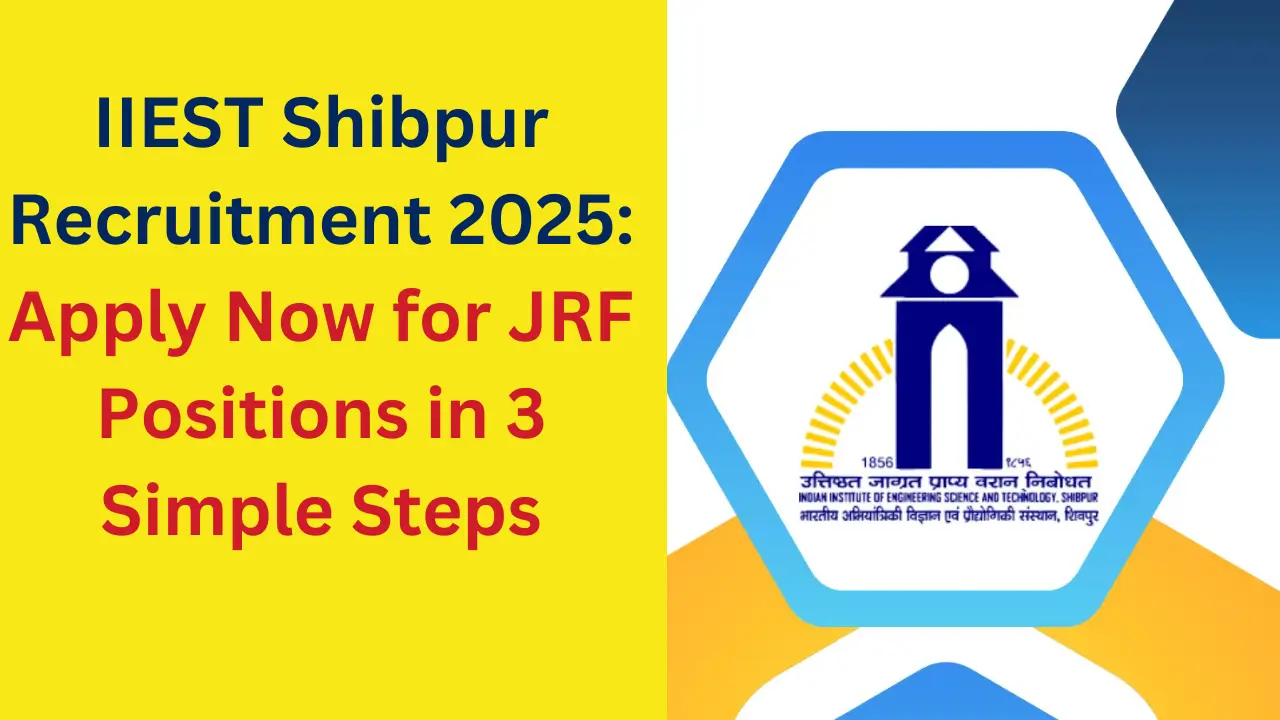 IIEST Shibpur Recruitment