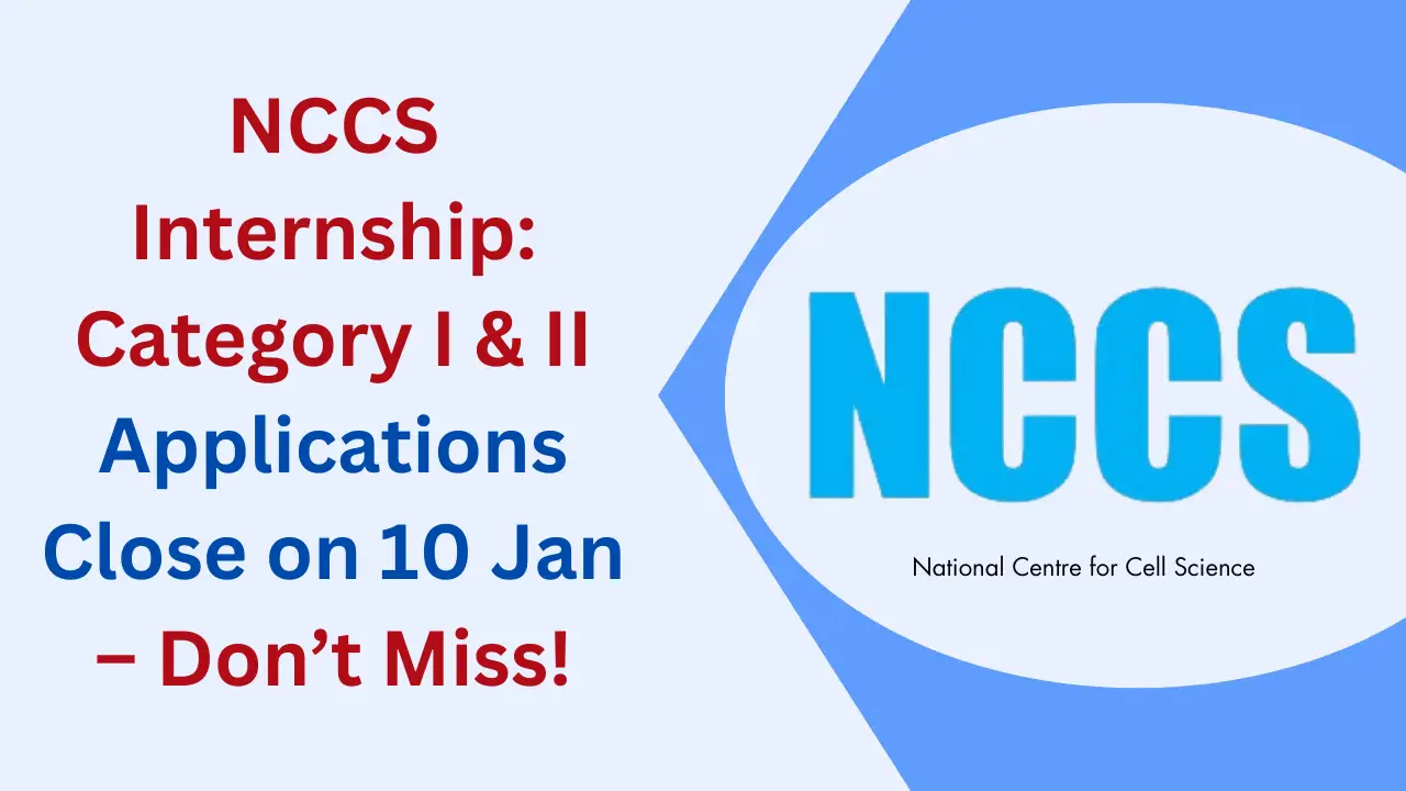 NCCS Internship