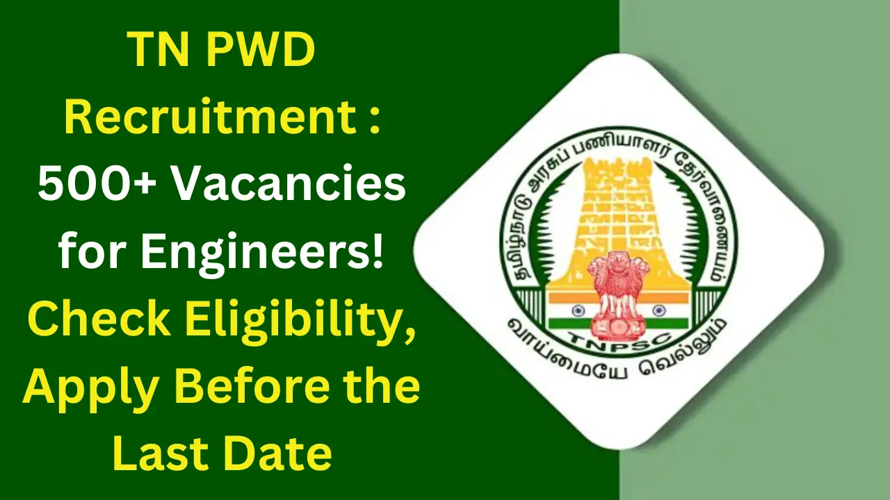 TN PWD Recruitment