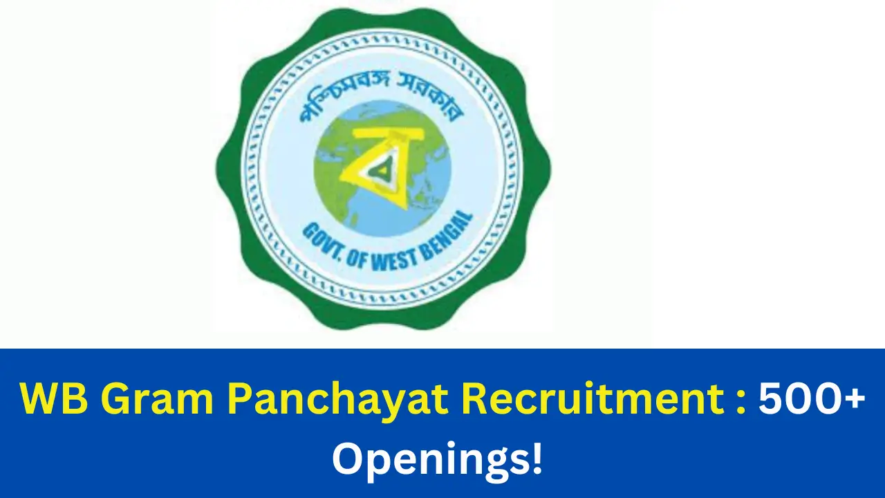 WB Gram Panchayat Recruitment