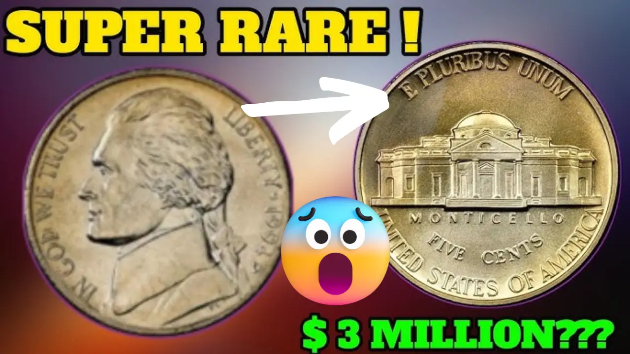 5 Rare Jefferson 5-Cent Coins Worth Up to $140,000