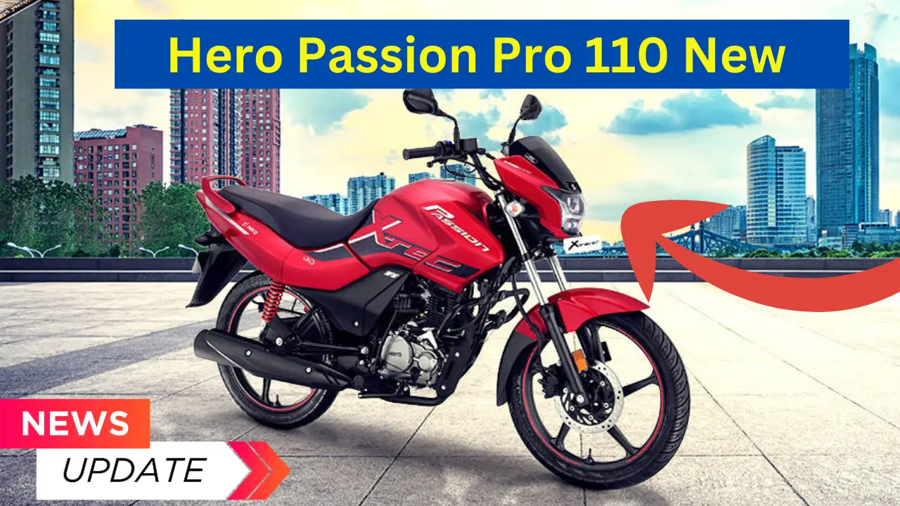 Hero Passion Pro 110 New Features and Price