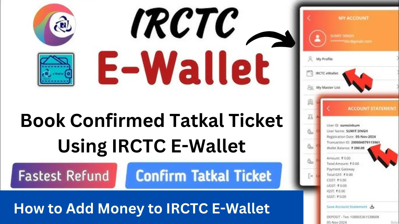 IRCTC E-Wallet