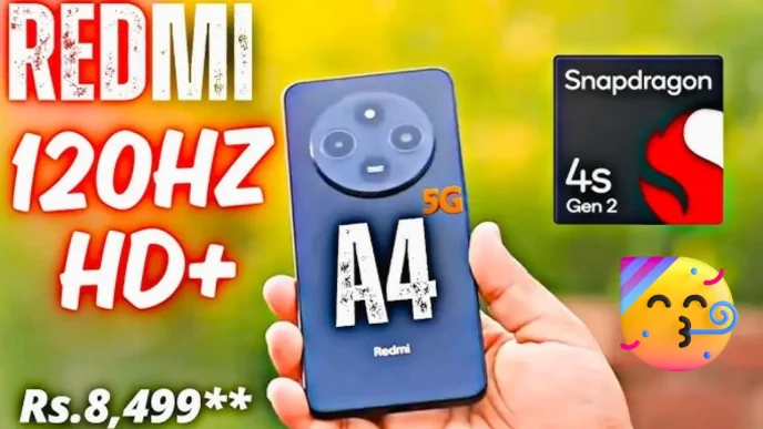 Redmi A4 5G Budget Smartphone Specifications