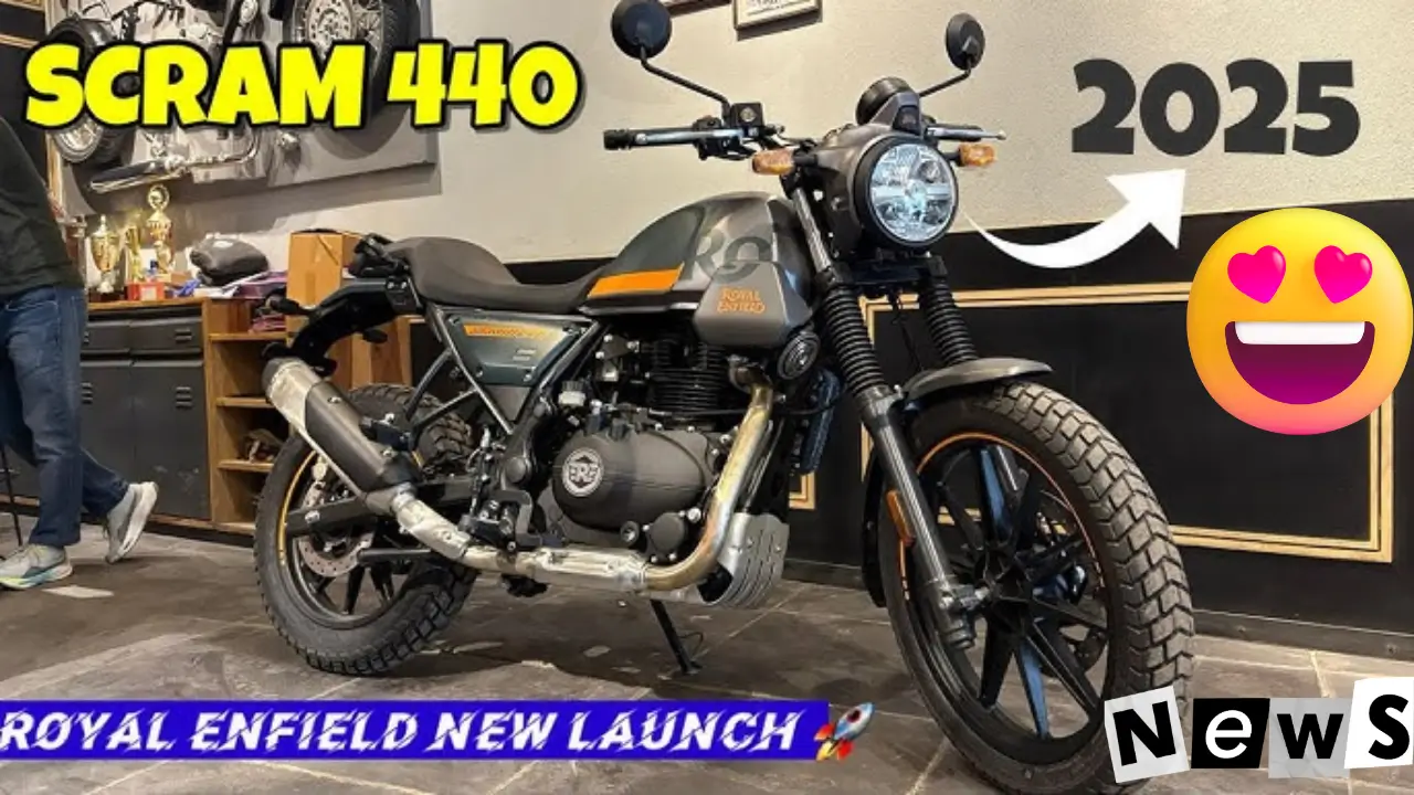 Royal Enfield Scram 440 Launched