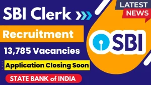 SBI Clerk Vacancy