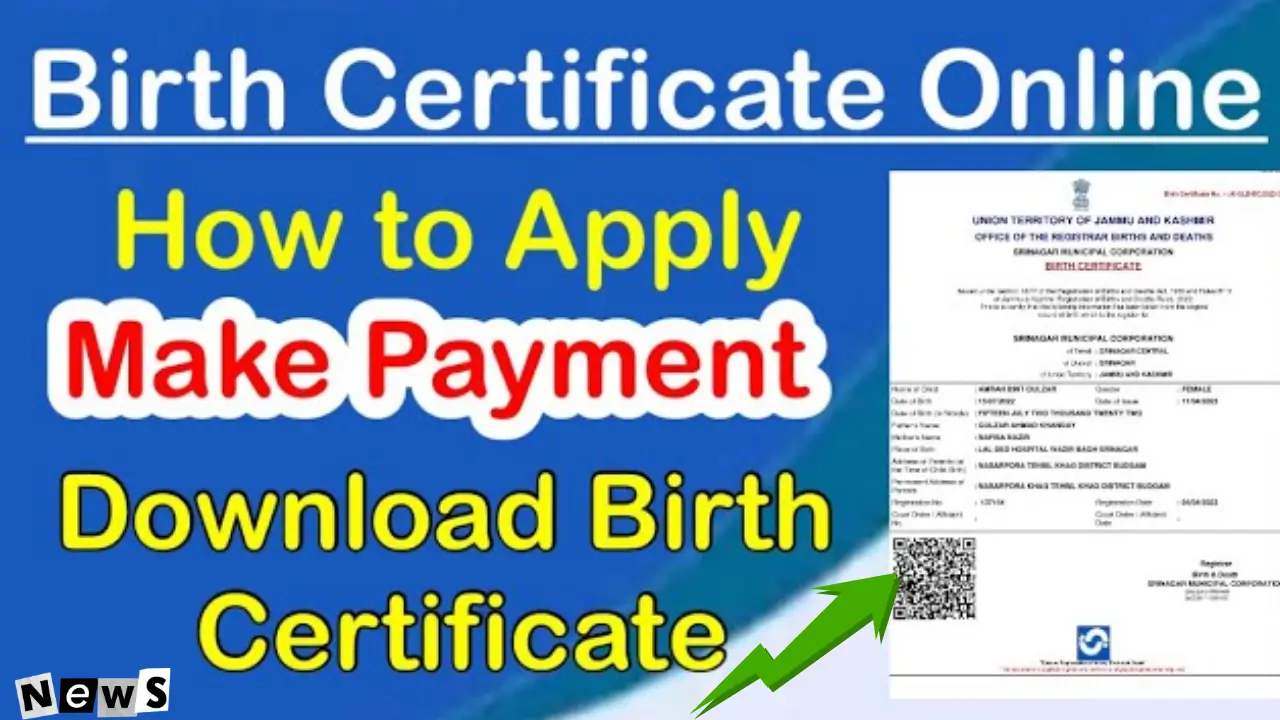 birth certificate online